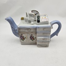 Vintage Ceramic Desk Cash Register Telephone Sales Coffee Counter Teapot - $187.71 MXN