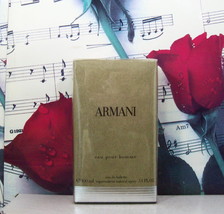 Armani Eau Pour Homme EDT Spray 3.4 FL. OZ. Sealed Box.  - £207.07 GBP