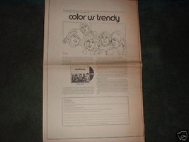 * 1970 SMALL FACES COLOR US TRENDY POSTER TYPE AD - $15.99