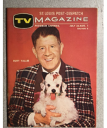 TV MAGAZINE St. Louis (MO) Post-Dispatch July 26, 1964 Rudy Vallee cover - €13,65 EUR