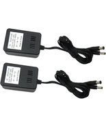 2X Black AC Power Supply Adapter for NES, SNES, Genesis1 Input: AC 110-2... - £18.02 GBP