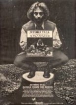 Jethro Tull Songs From The Wood Promo Ad 1977 - £6.38 GBP