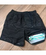 Chubbies sport Shorts men&#39;s sz S SMALL Black The Quests 5.5&quot; Compression... - €34,24 EUR