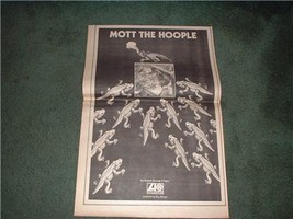 1970 Mott The Hoople Poster Type Ad - £15.97 GBP