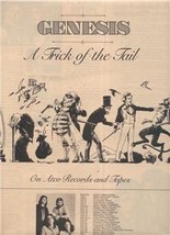 1976 GENESIS A TRICK OF THE TAIL TOUR PROMO AD - £7.98 GBP