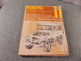 Haynes Toyota Land Cruiser FJ40/43/45/55/60 1968-1982 Repair Manual - £18.01 GBP