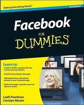 Facebook For Dummies: Carolyn Abram; PB Ed. 3; Great Condition, Sale - £6.29 GBP