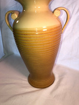 Hosley 13 Inch Two Handled Vase Mint - £31.23 GBP