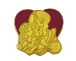 Walt Disney World Jasmine &amp; Aladdin Hat Lapel Pin - New - £6.36 GBP