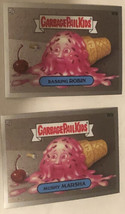 Baskin Robin Mushy Marsha Garbage Pail Kids  Lot Of 2 Chrome 2020 - $2.96