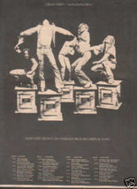 * 1974 Uriah Heep Wonderworld Poster Type Tour Ad - £8.03 GBP