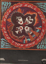 * 1976 KISS ROCK AND ROLL OVER POSTER TYPE AD - £9.58 GBP