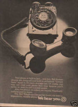 * 1974 Bell Telephone Poster Type Ad - £9.58 GBP