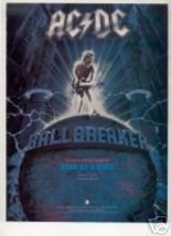 AC/DC BALLBREAKER PROMO AD - $7.99