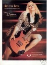 DEAN TONIC S GUITAR PROMO AD GENITORTURERS 2001 - $7.99