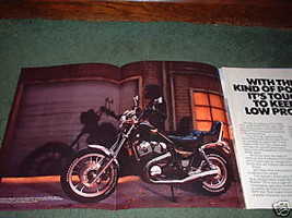 1983 HONDA SHADOW 750 MOTORCYCLE AD 4-PAGE - $9.99