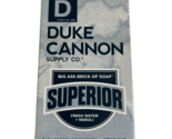 Duke Cannon Big Ass Brick Of Soap Superior 10oz Triple Milled New 10 Oz ... - $12.99