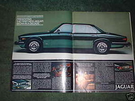 1980 Jaguar Sedan Car Ad Green - £4.04 GBP