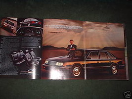 1985 1986 CHRYSLER LEBARON GTS CAR AD 4-PAGE - $5.06