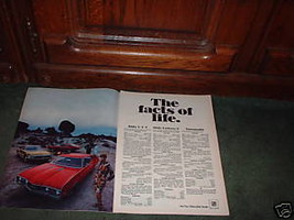 1967 1968 Oldsmobile 442 Cutlass S Toronado Car Ad - £6.38 GBP