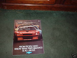 1979 Chevy Chevrolet Brochure Car Ad Corvette 8-PAGE - £19.29 GBP