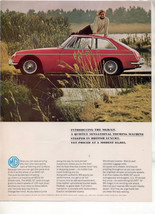 1966 1967 MG MGA/GT MGA GT VINTAGE CAR AD - $5.99