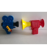 1993 McDonalds Happy Meal Makin&#39; Movies Toy Directors Megaphone Film Camera - $12.38 CAD
