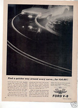 1962 1963 Ford Galaxie Vintage Car Ad - $7.99