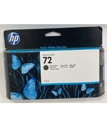 1-2018 GENUINE OEM HP 72 Color Ink  C9403A (MATTE BLACK) 130ml. (=8 2/3 ... - $94.55 CAD