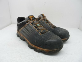 Timberland Pro Men's Powertrain Sport CSA Alloy Toe Work Shoes A1GT9 Black 9.5W - $35.62