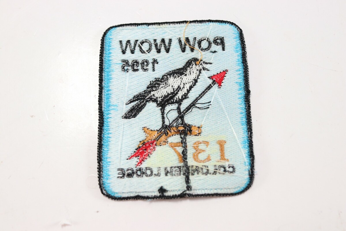 Vtg 1995 Order Arrow OA WWW Colonneh 137 Pow Wow Boy Scouts of America BSA Patch Item image 3
