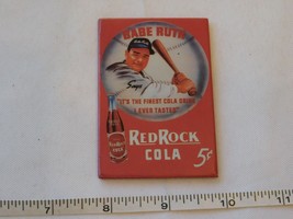 Desperate Enterprises Babe Ruth Red Rock Cola magnet 2 1/8&quot; X 3&quot; Pre-owned - $10.29