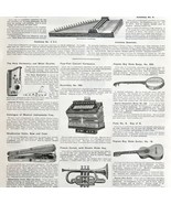 Musical Instruments Autoharp Guitars Horn 1894 Advertisement Victorian X... - $39.99