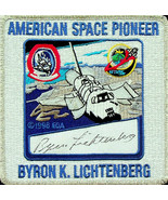 Collectible Patch:  Byron K Lichtenberg, Space Pioneer - Lg, Embroidered... - $26.17