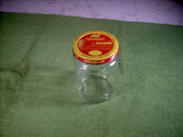 Vintage Jif Creamy Peanut Butter Glass Jar with Metal Lid 28 oz - £11.99 GBP