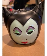 Disney Halloween Maleficent Light Up Pumpkin Head 3.5&quot; *NEW* bbb1 - £11.70 GBP