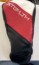 TaylorMade New Golf Stealth 2 Black/Red/White Driver Headcover - $8.99