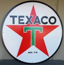 TEXACO Star Jumbo Metal Sign 42&quot; Diameter - $495.00