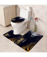 3Pcs/set Batman 16 Bathroom Toilet Mat Set Anti Slip Bath Mat decorative - $33.29+