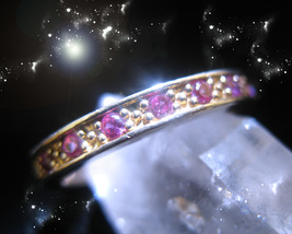 Haunted Ring The Power Of All The Mystics Highest Light Collection Ooak Magick - $231.23