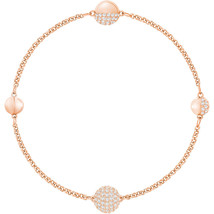 Authentic Swarovski Remix Collection Bracelet with Spheres in Rose Gold Plating - $59.09