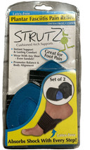 STRUTZ Cushioned Arch Supports, Set of 2, Plantar Fasciitis Pain Relief ... - $10.95