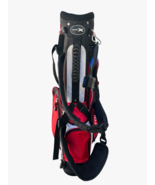 Tour X Junior Golf Bag with Backpack Carry Strap and Stand Red/Black/Silver - $47.06 CAD