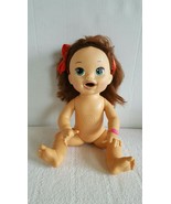 Baby Alive Doll English Spanish Super Snacks Snackin&#39; Sara 2014 Soft Face - $34.17 CAD