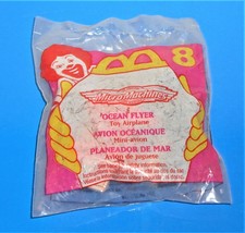 Micro Machines 1996 Happy Meal Ocean Flyer Sea Plane Chrome In Baggie - £2.32 GBP