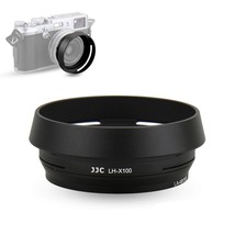JJC Metal Lens Hood Shade Protector with 49mm Filter Adapter Ring for Fu... - £19.65 GBP