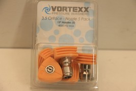 Pack Of 5 Vortexx Pressure Washers 3.5 Orifice 15 Degree Nozzles 4K PSI  SD47041 - £24.27 GBP