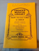 How to Eat Like a Child Musical Play Script Samuel French - £7.85 GBP