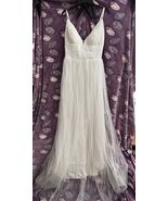 Formal or Wedding dress size 10 (cup size B/C) - $92.00
