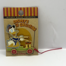 Disney&#39;s Vintage Collection Donald Duck Wooden Pull Toy Pin /2500 Movabl... - £19.82 GBP